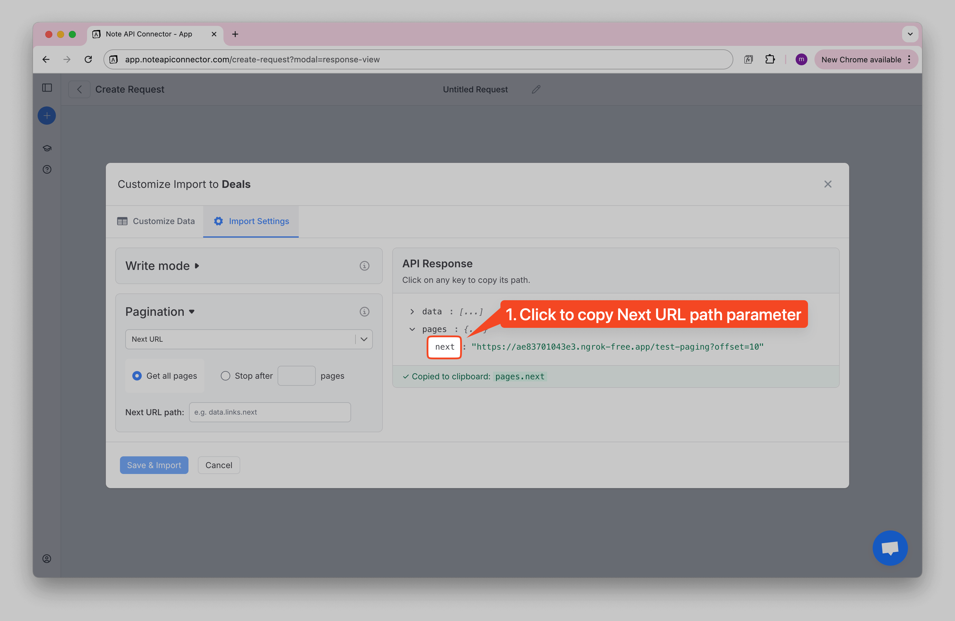 Copy URL Path