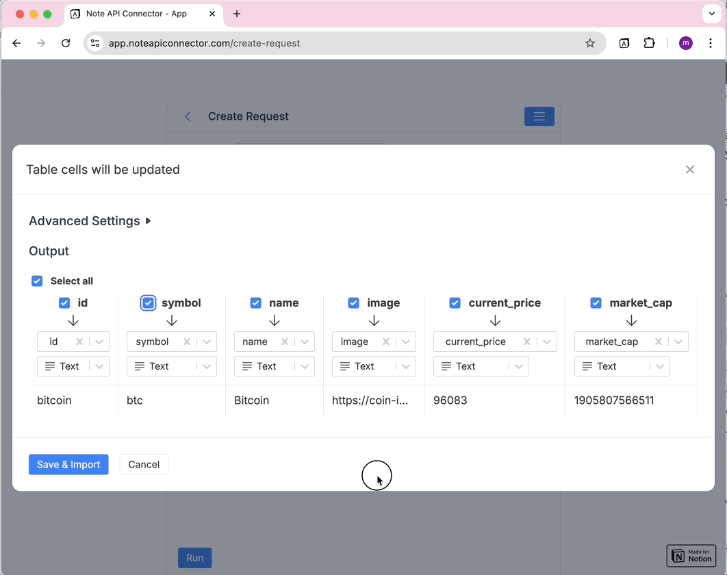 Selecting Fields